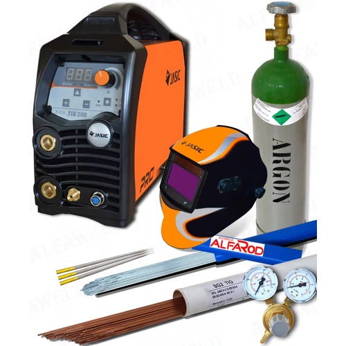 Jasic PROTIG 200 (W207) inverteres hegesztőcsomag