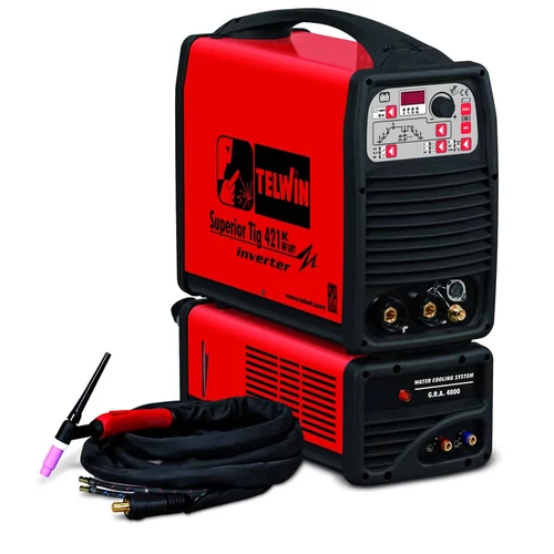 Telwin Superior TIG 421 DC-HF/LIFT 400V  Aqua