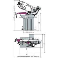 OPTIsaw S 210G szalagfűrészgép