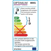 Optimum MWG 6-100 LED-es gép és műhelylámpák