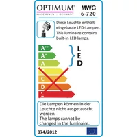 Optimum MWG 6-720 LED-es gép és műhelylámpák