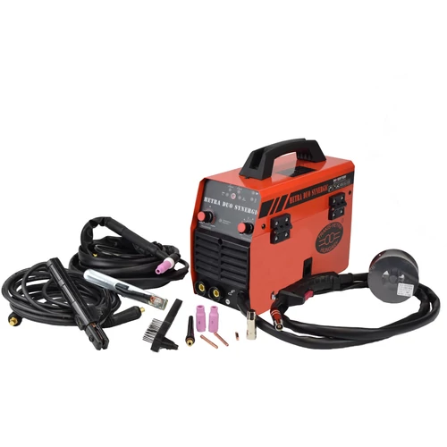 HETRA Duo Synergic kombinált porbeles/MMA/AWI hegesztő inverter
