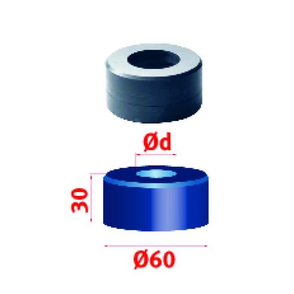 Metallkraft körkivágó matrica Nr.60 Ø 34.2 mm